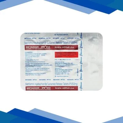 Metadoze Ipr 850mg Tablet 10’S