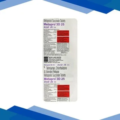 METAPRO 3D 25 Tablet 10’s
