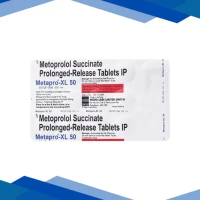 Metapro XL 50mg Tablet 15’S