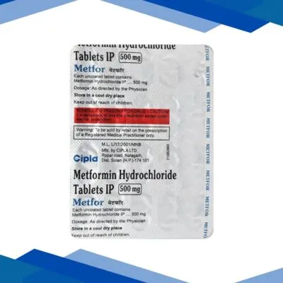 METFOR 500 Tablet 20’s
