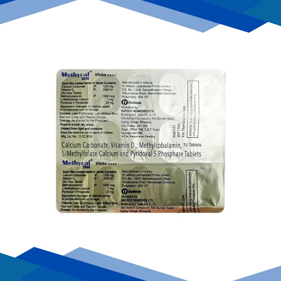 METHYCAL 2000 Tablet 15’s