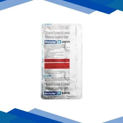 METOLAR D 25/10 Tablet 10’s