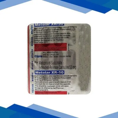 Metolar XR 50mg Capsule 15’S