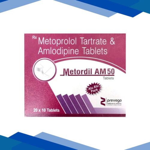 METORDIL AM 50 Tablet 10’s