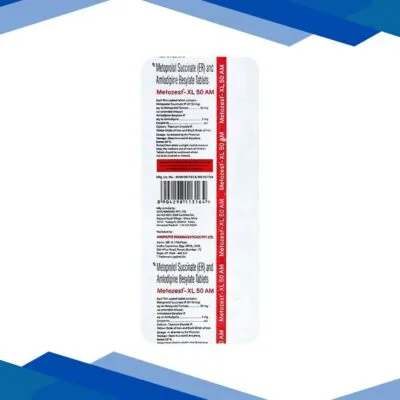 METOZEST XL 50 AM Tablet 10’s