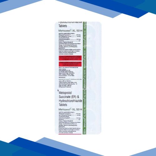 METOZEST XL 50 H Tablet 10’s