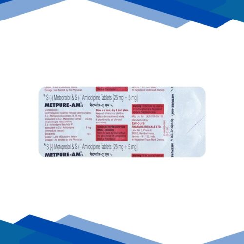 Metpure AM 5mg Tablet 10’S