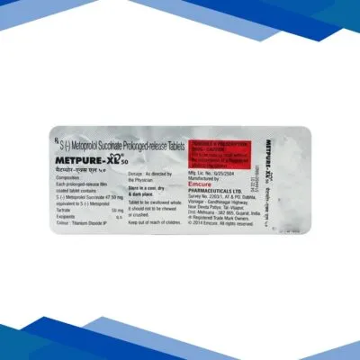 Metpure XL 50mg Tablet 10’S