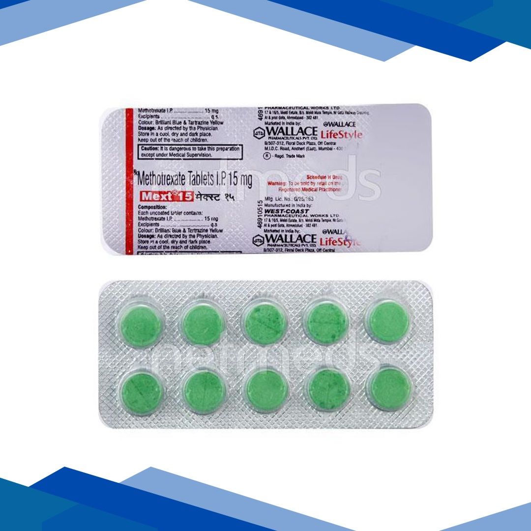 Mext 15mg Tablet 10’S