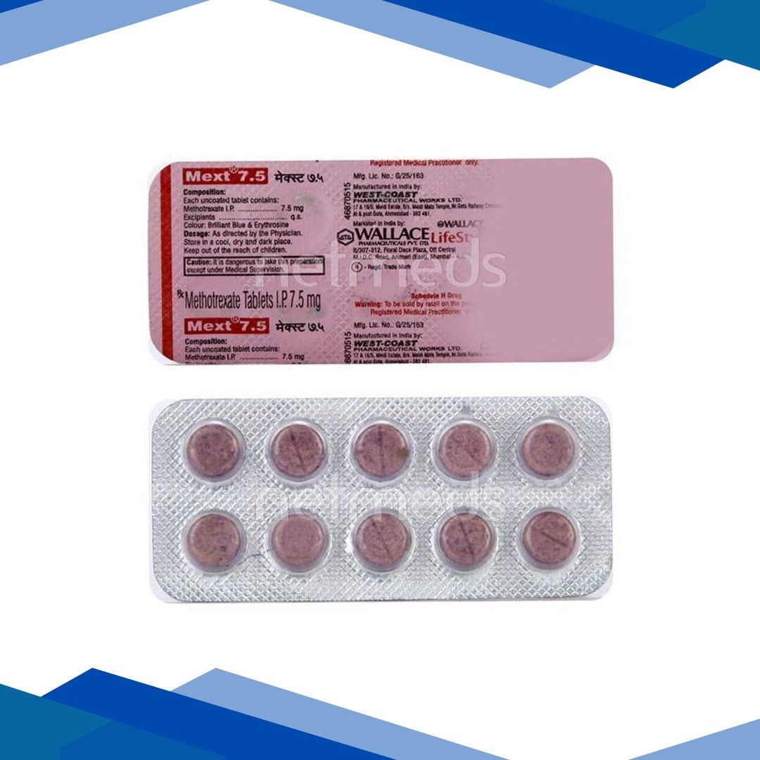 Mext 7.5mg Tablet 10’S