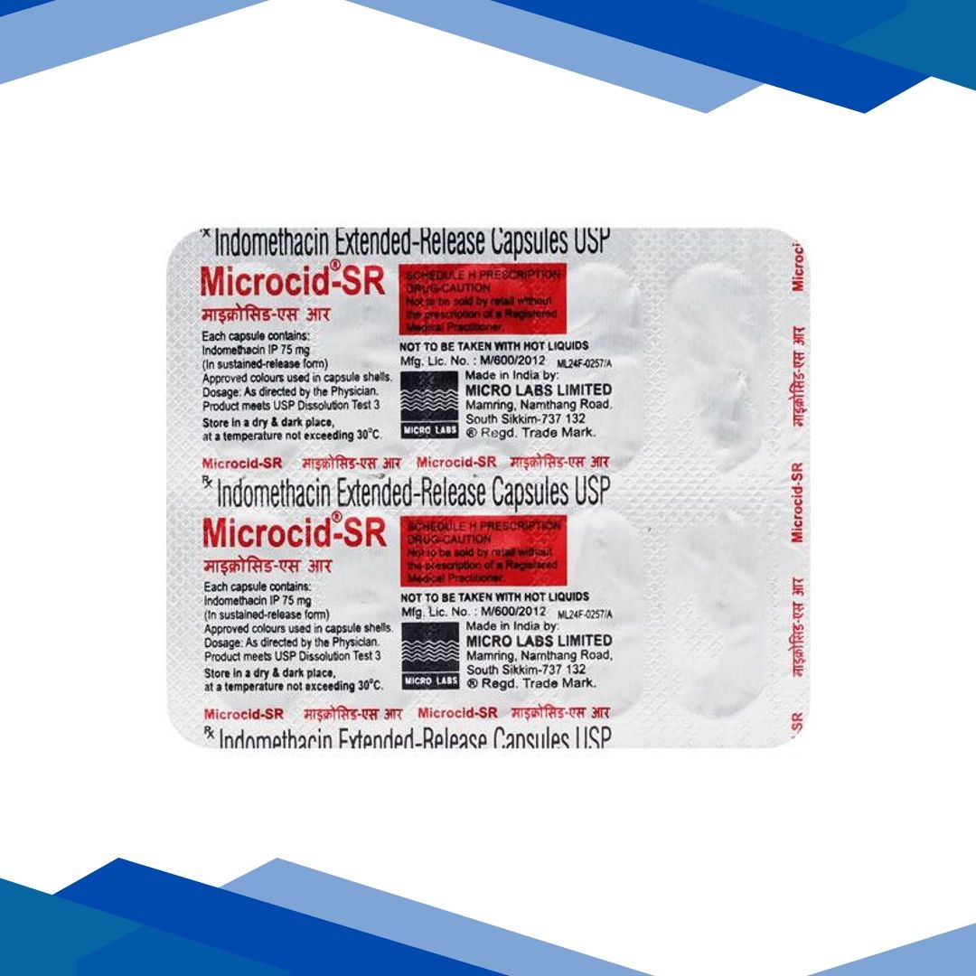 Microcid SR 75mg Capsule 10’S