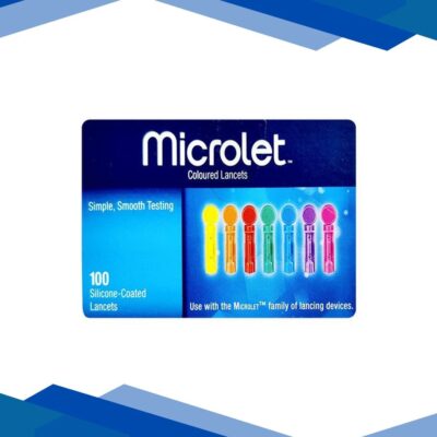 Microlet Coloured Lancets 100’s