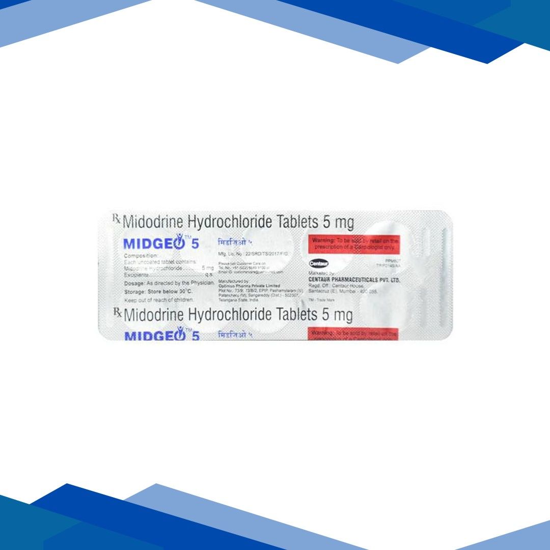 MIDGEO 5mg Tablet 10’s