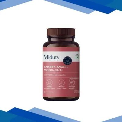 Miduty Anxiety+ Anger+Mood+Calm Capsule 60’s