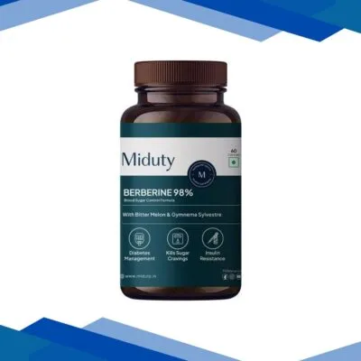 Miduty Berberine 98% Capsules 60’s