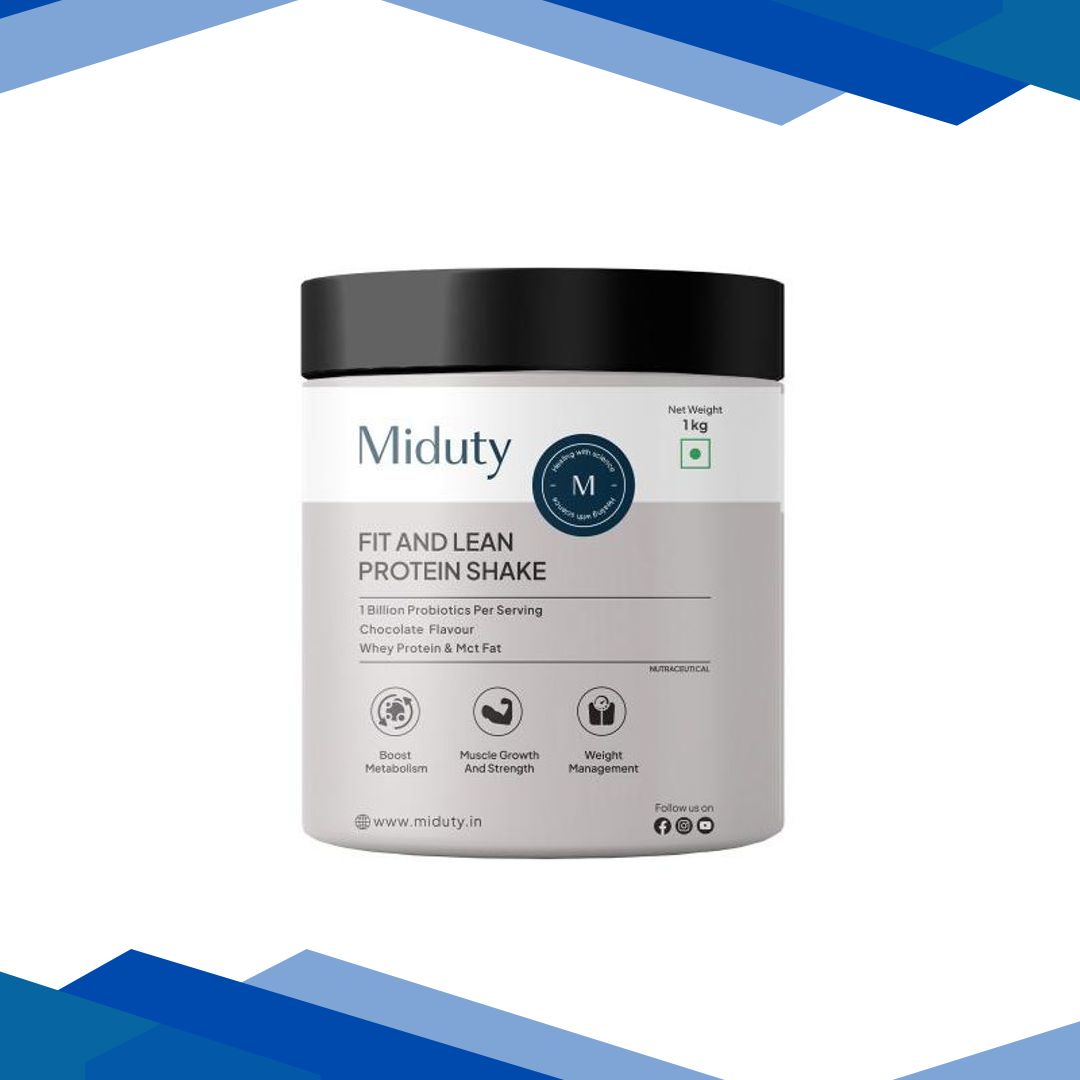 Miduty Fit And Lean Protein Shake Powder 1 Kg