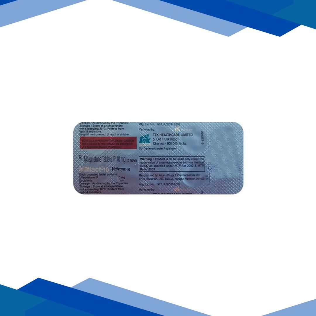 Mifiact 10mg Tablet 10’S