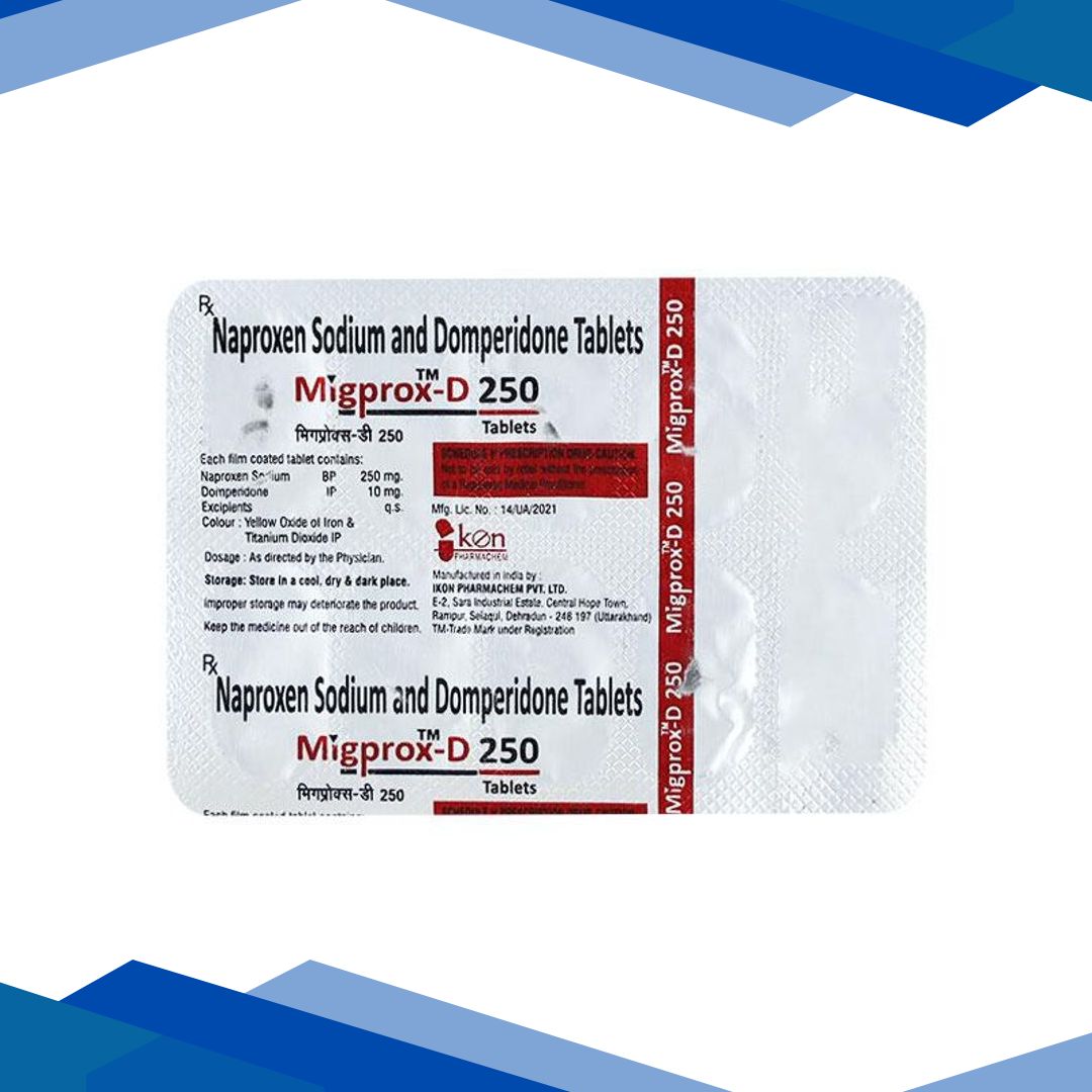 MIGPROX D 250 Tablet 10’s
