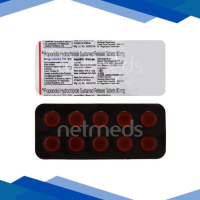 Migrabeta TR 80mg Tablet 10’S