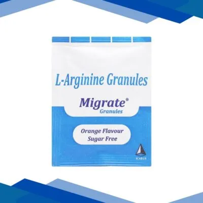 Migrate Orange Flavour Sugar Free Sachet 1’s