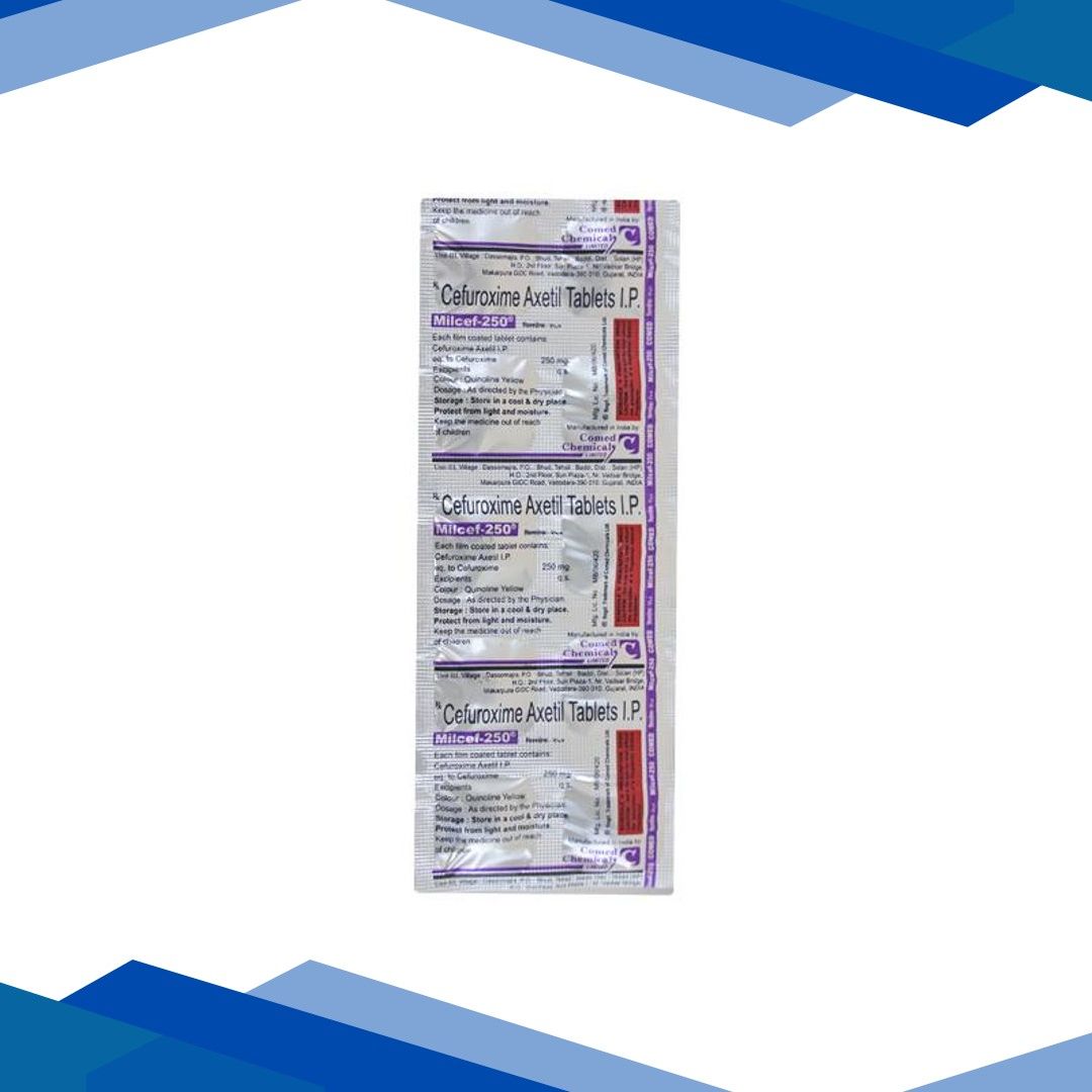 Milcef 250mg Tablet 10’S