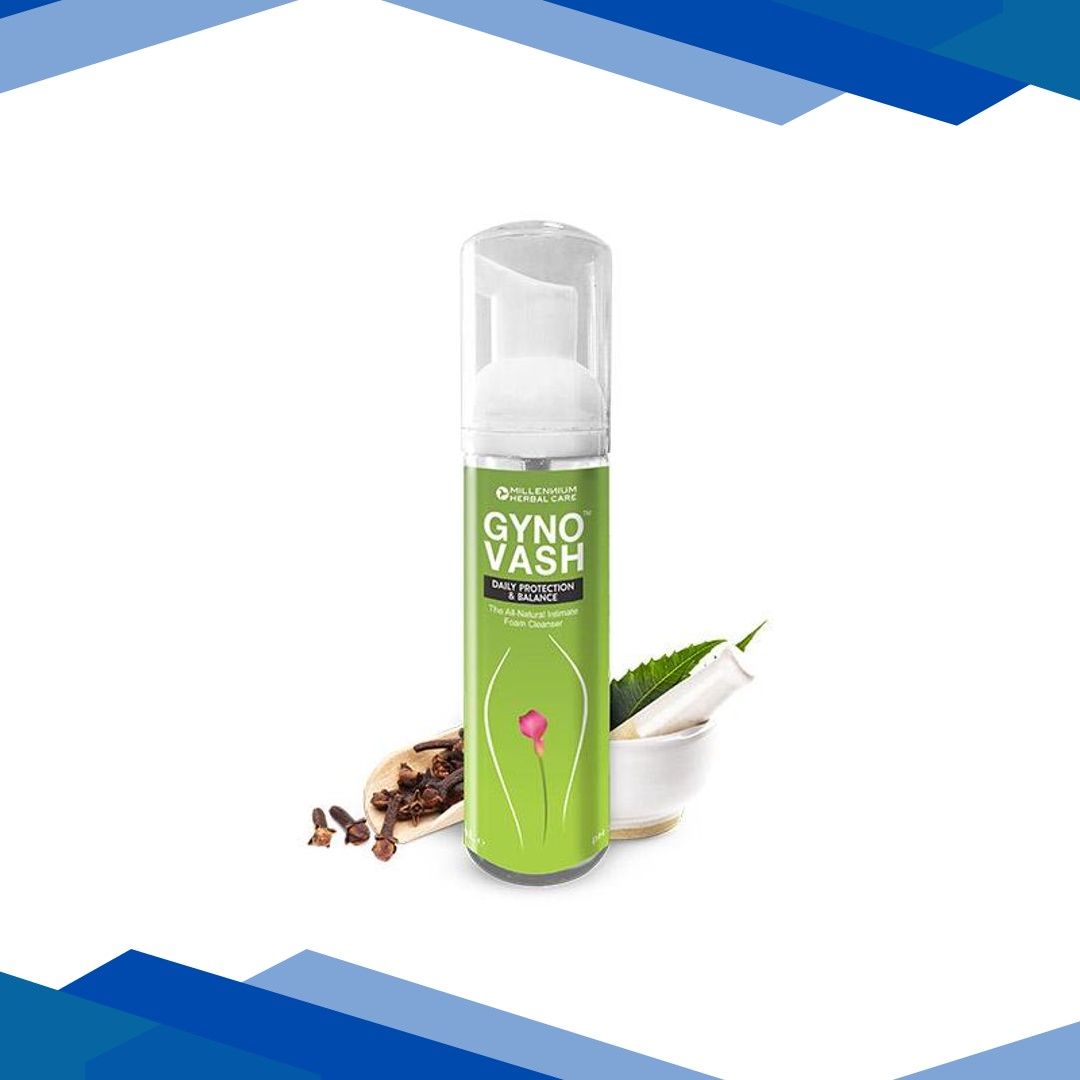 Millennium Herbal Care Gynovash Daily Protection & Balance Intimate Foam Cleanser 70 ml