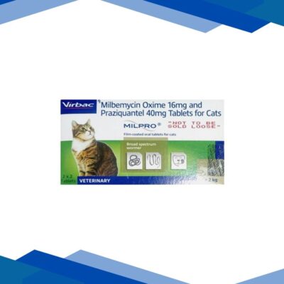 MILPRO (VET) (ABOVE 2 KG) DEWORMER FOR CAT Tablet 4’s