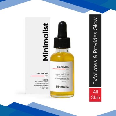 Minimalist Aha , Bha & Pha 32 % Face Peel 30 ml