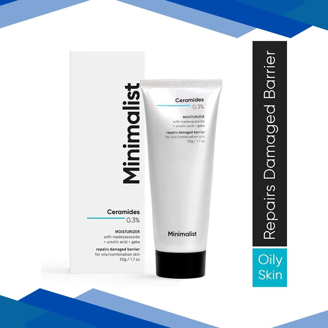 Minimalist Ceramides 0.3% + Madecassoside Strengthens and repair Skin Barrier 50 gm