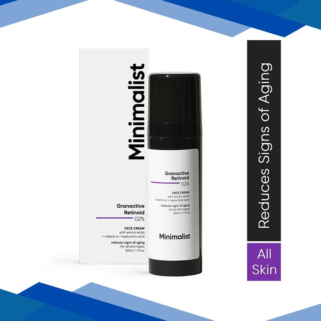 Minimalist Granactive Retinoid 02% Anti Aging Face Cream 30 G