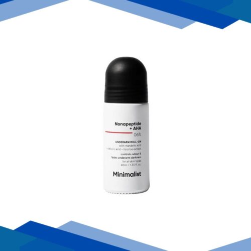 Minimalist Nonapeptide + AHA 06% Underarm Roll-On 40 ml