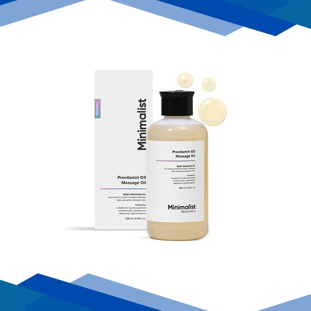Minimalist Pediatrics Provitamin D3 Massage Oil 200 ml