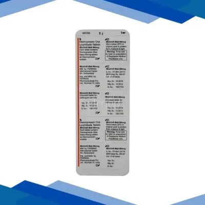 Minirin Melt 60mcg Tablet 10’S