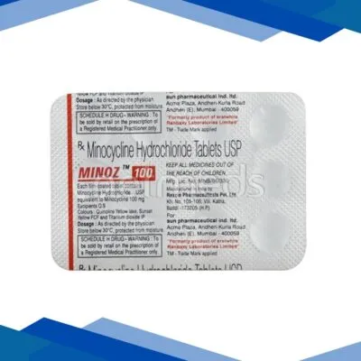 Minoz 100mg Tablet 10’S