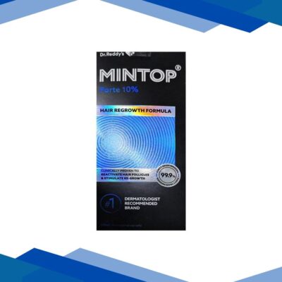 MINTOP FORTE 10% NEW PACK HAIR REGROWTH FORMULA Solution 120ml