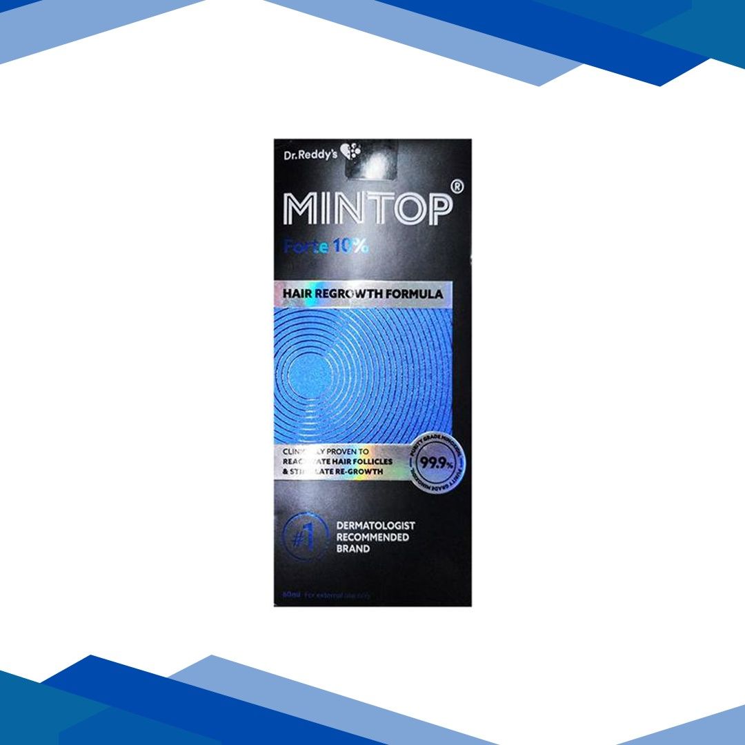 MINTOP FORTE 10% NEW PACK HAIR REGROWTH FORMULA Solution 60ml