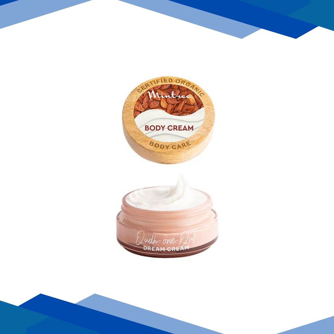 Mintree Certified Organic Luxury Oud Body Butter, Nourishes and Moisturizes, 72Hrs Hydration 150 gm