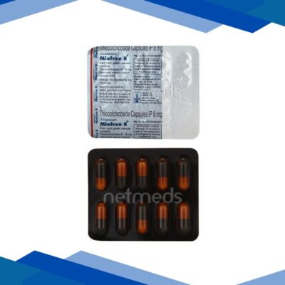 Miofree 8mg Capsule 10’S