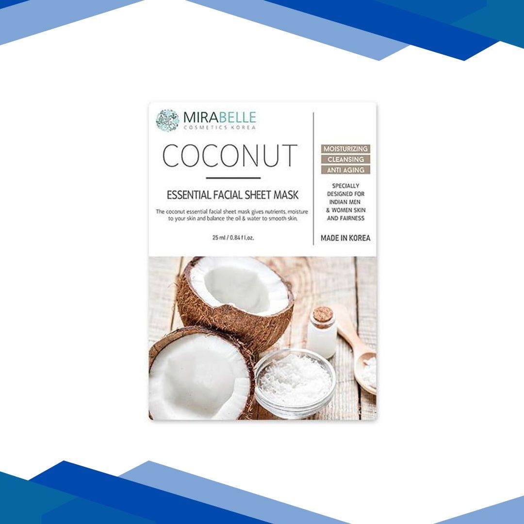 Mirabelle Korea Coconut Essential Sheet Mask 25 Ml