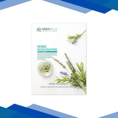 Mirabelle Korea Herbs Fairness Facial Mask 25 Ml