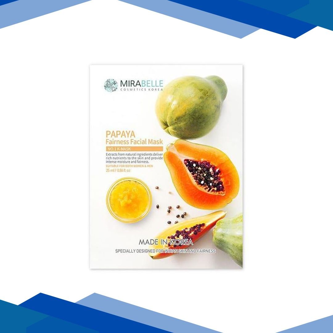 Mirabelle Korea Papaya Facial Mask 25ml
