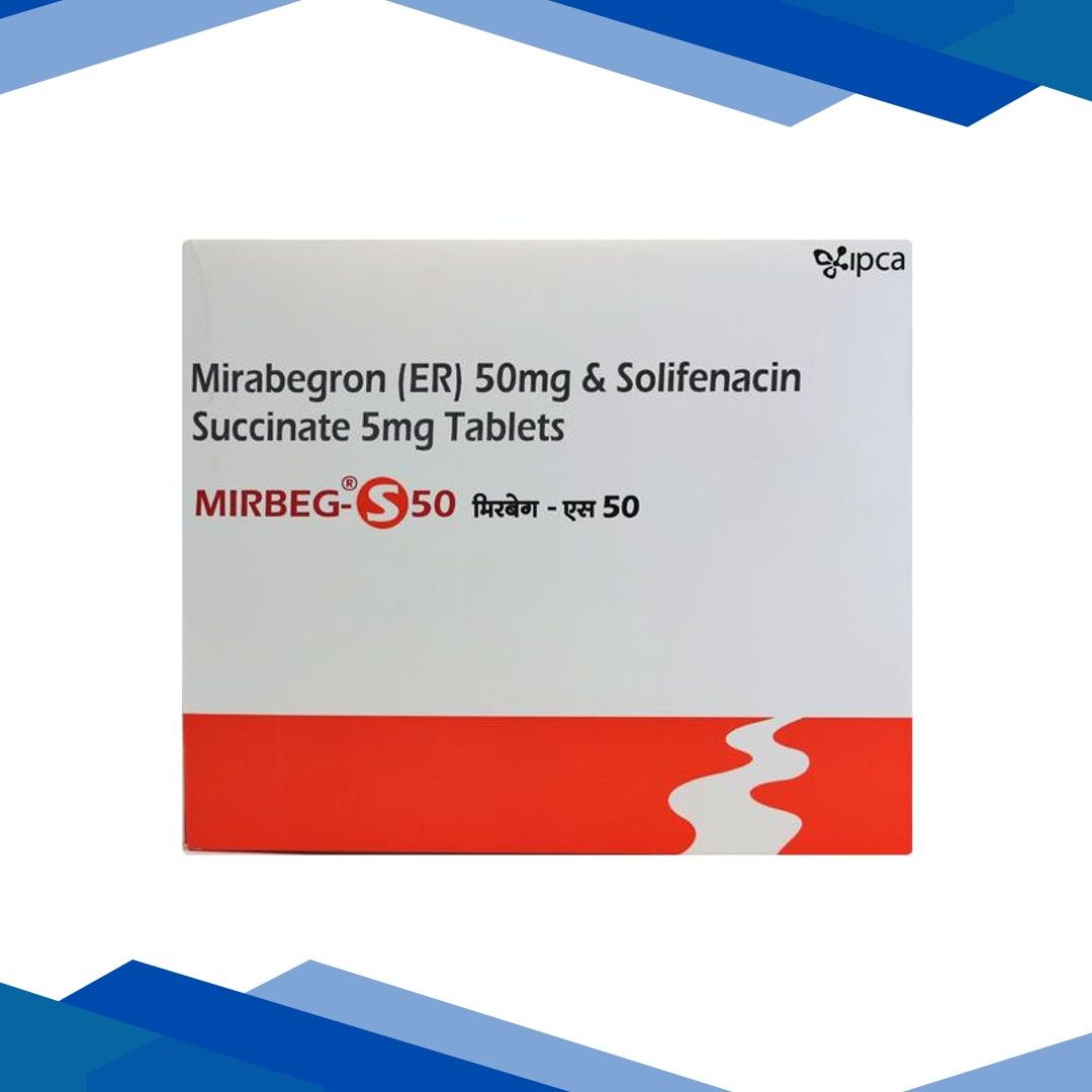 MIRBEG S 50 Tablet 10’s