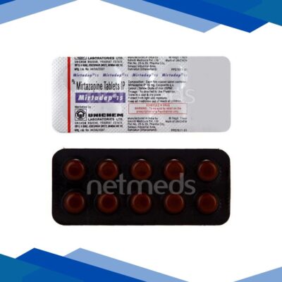 Mirtadep 15mg Tablet 10’S