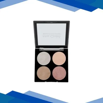Miss Claire Bronze & Highlighter Makeup Studio Palette – 2 8 gm