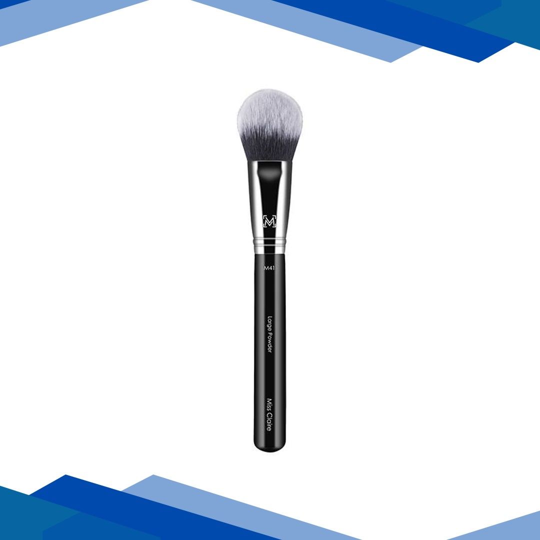Miss Claire M41 – Large Powder Brush (Chrome) 1’s