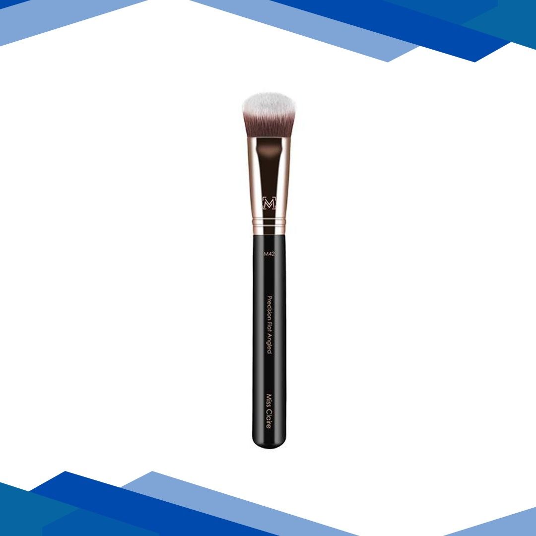 Miss Claire M42 – Precision Flat Angled Brush (Rose Gold) 1’s