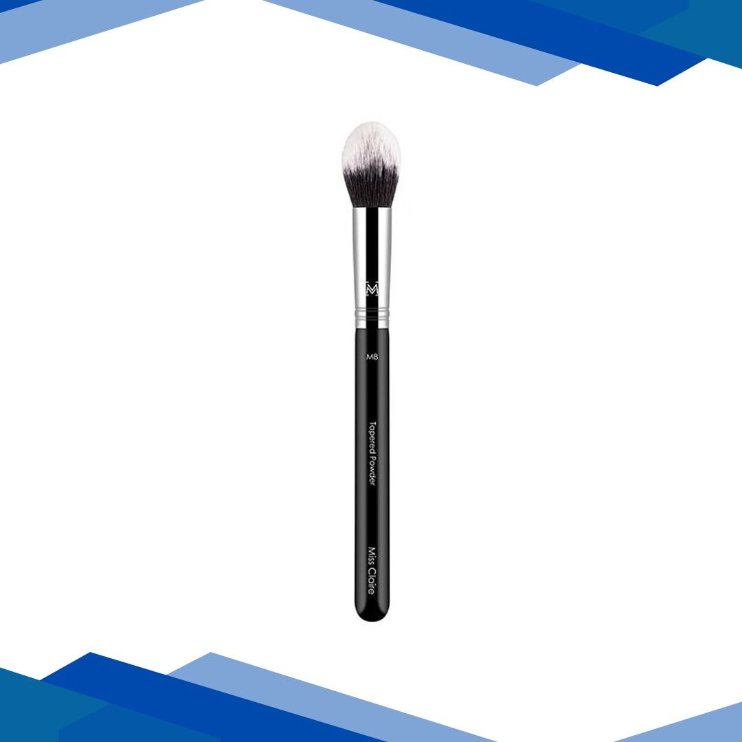 Miss Claire M8 – Tapered Powder (S) Brush (Chrome) 1’s