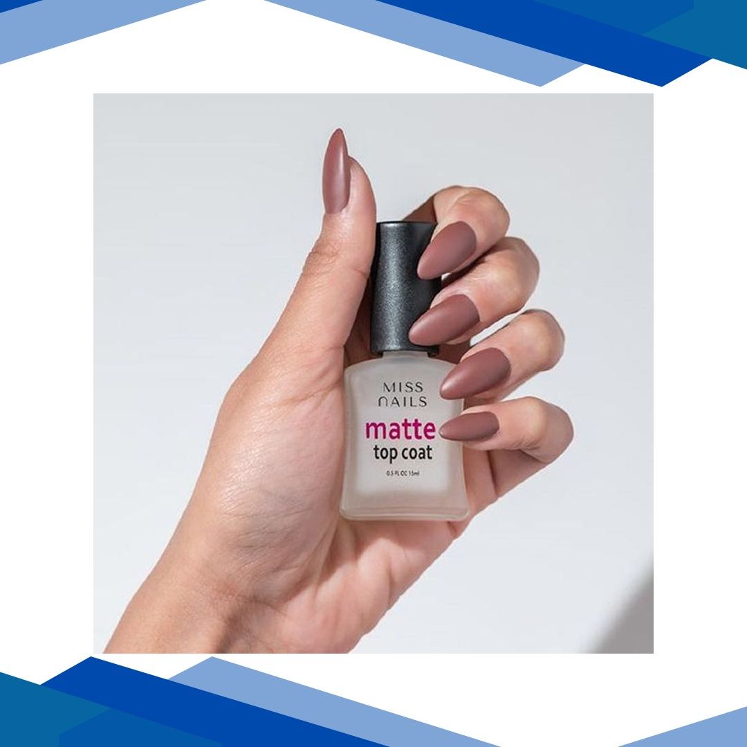 Miss Nails Matte Top Coat 15 ml