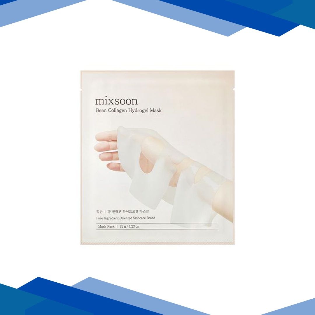 Mixsoon Bean Collagen Hydrogel Mask Hydrating & Firming Face Mask for Youthful Skin 20 gm