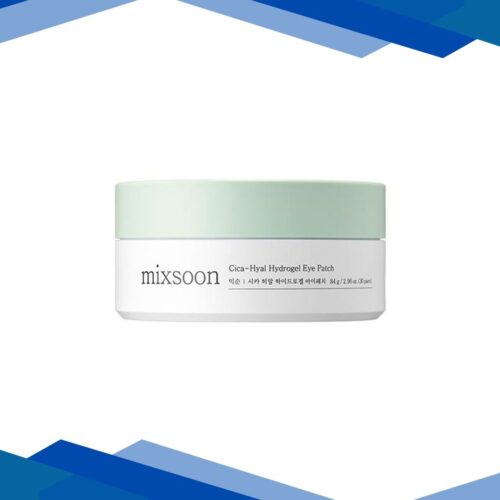 Mixsoon Cica-Hyal Hydrogel Eye Patch Calming & Hydrating Eye Care for Sensitive Skin 60’s
